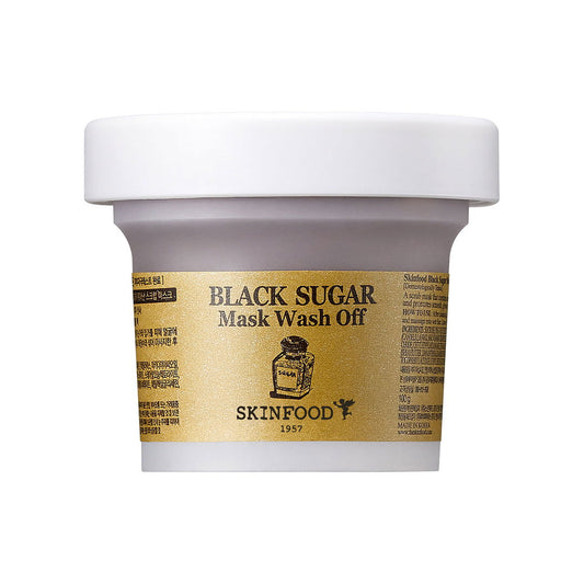 SKINFOOD Black Sugar Mask Wash Off 120g - Skynkorea