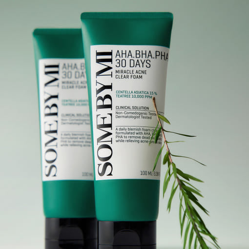 [SOME BY MI] AHA-BHA-PHA 30Days Miracle Acne Clear Foam 100ml - Skynkorea