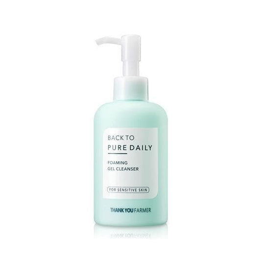 [THANK YOU FARMER] Back to Pure Daily Foaming Gel Cleanser 200ml - Skynkorea