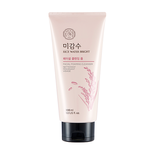 THE FACE SHOP Rice Water Bright Foaming Cleanser 300ml - Skynkorea