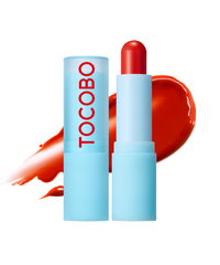 TOCOBO Glass Tinted Lip Balm 3.5g #013 Tangerine Red - Skynkorea