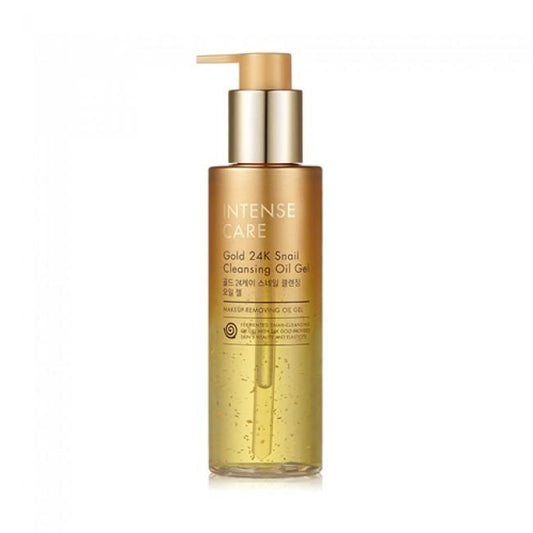 TONYMOLY Intense Care Gold 24k Snail Cleansing Oil Gel 190ml - Skynkorea