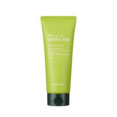 TONYMOLY The Chok Chok Green Tea Foam Cleanser 200ml - Skynkorea