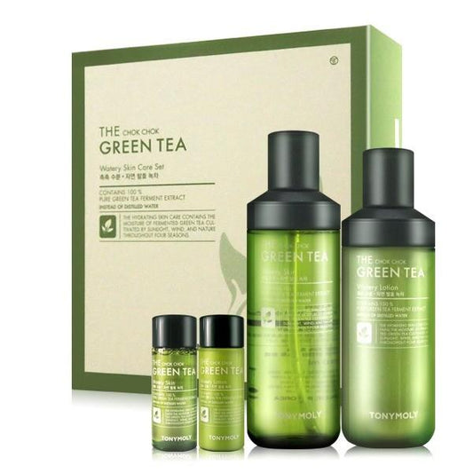 TONYMOLY The Chok Chok Green Tea Watery Skin care Set - Skynkorea