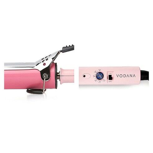 VODANA Glam Wave Curling Iron FV 36mm (Pink) - Skynkorea