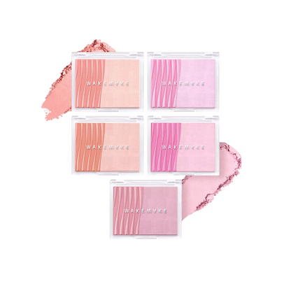 WAKEMAKE Sheer Layering Dual Blusher (5 Colours) - Skynkorea