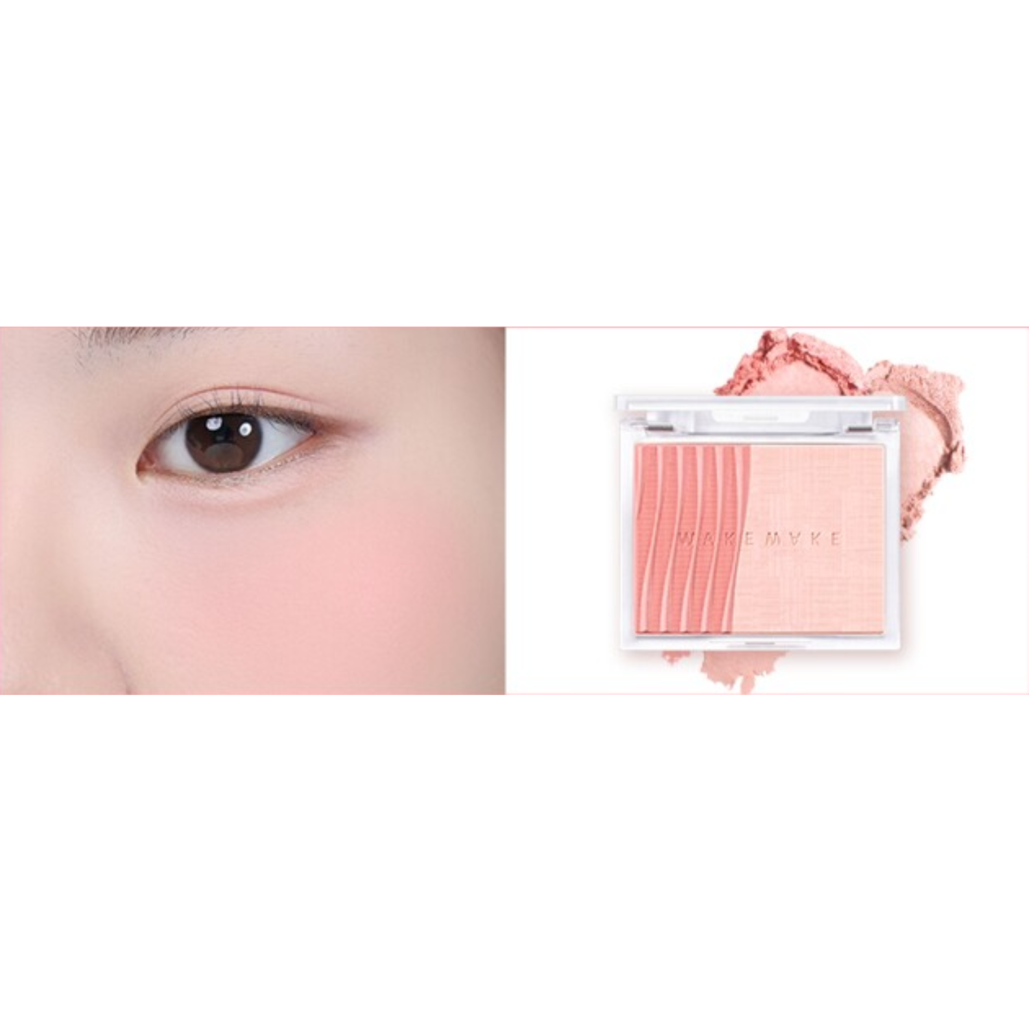 WAKEMAKE Sheer Layering Dual Blusher (5 Colours) - Skynkorea