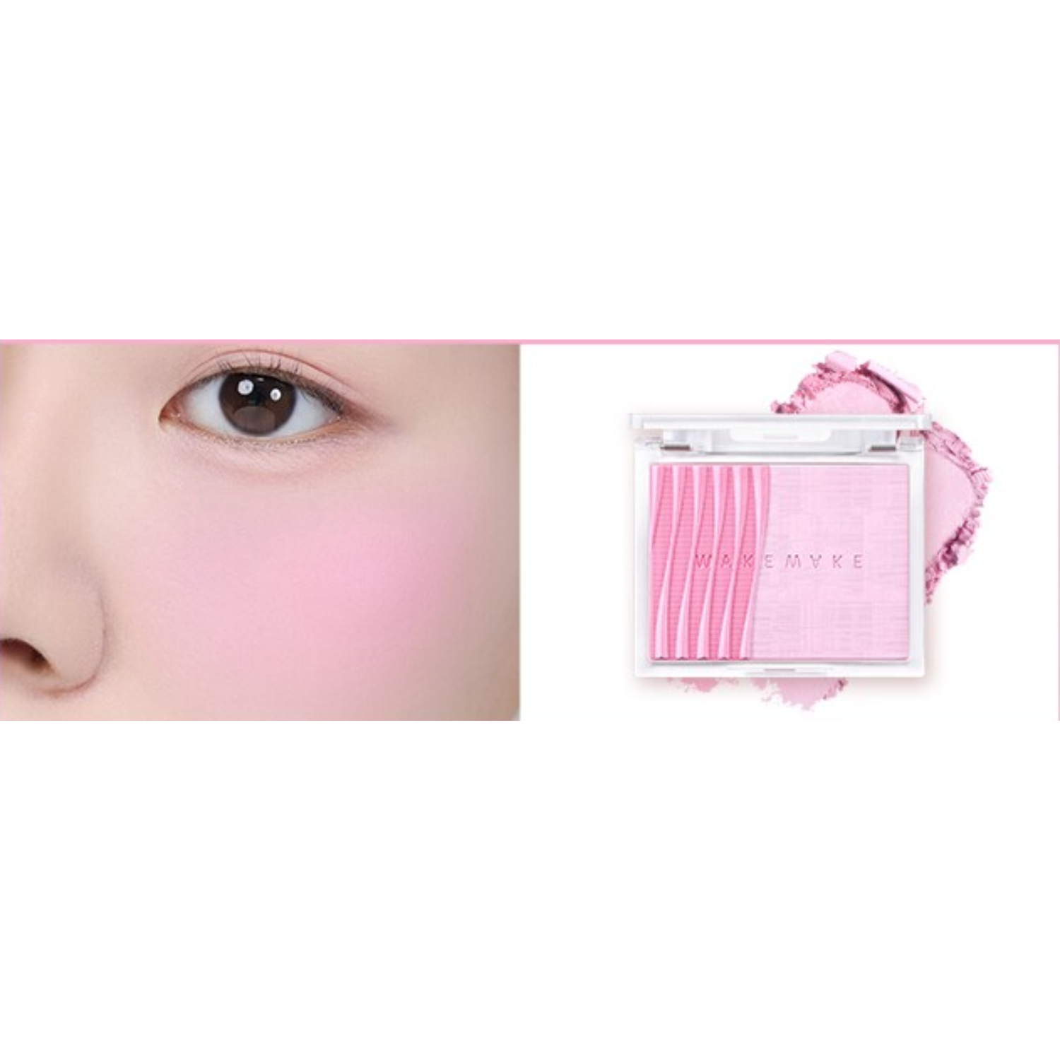 WAKEMAKE Sheer Layering Dual Blusher (5 Colours) - Skynkorea