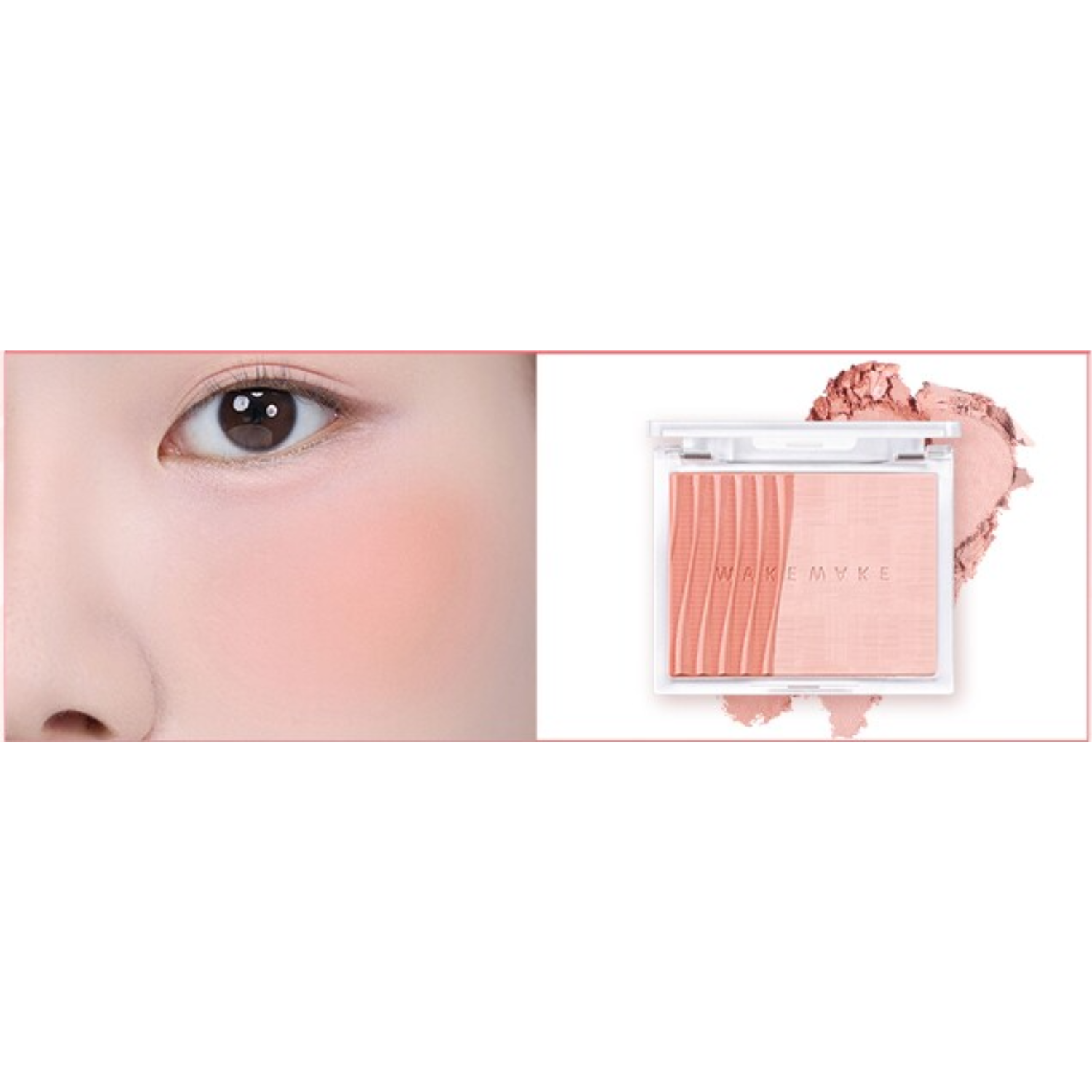 WAKEMAKE Sheer Layering Dual Blusher (5 Colours) - Skynkorea
