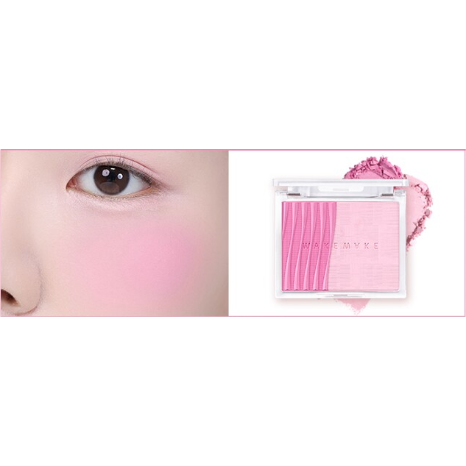 WAKEMAKE Sheer Layering Dual Blusher (5 Colours) - Skynkorea