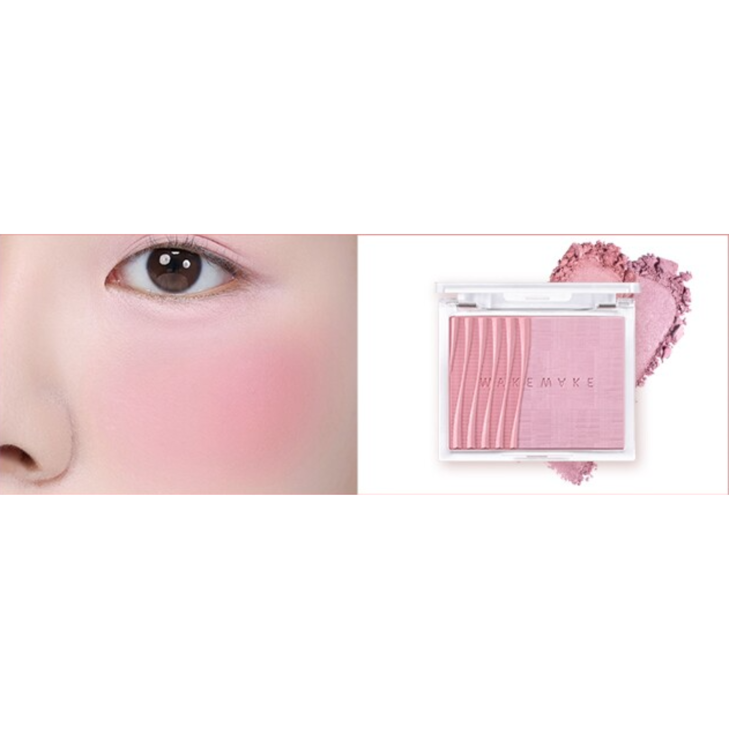 WAKEMAKE Sheer Layering Dual Blusher (5 Colours) - Skynkorea