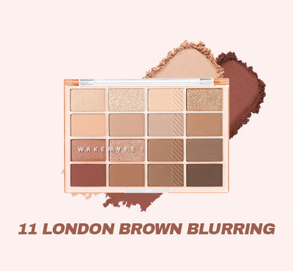 WAKEMAKE Soft Blurring Eye Palette 14g (#01~#12) - Skynkorea