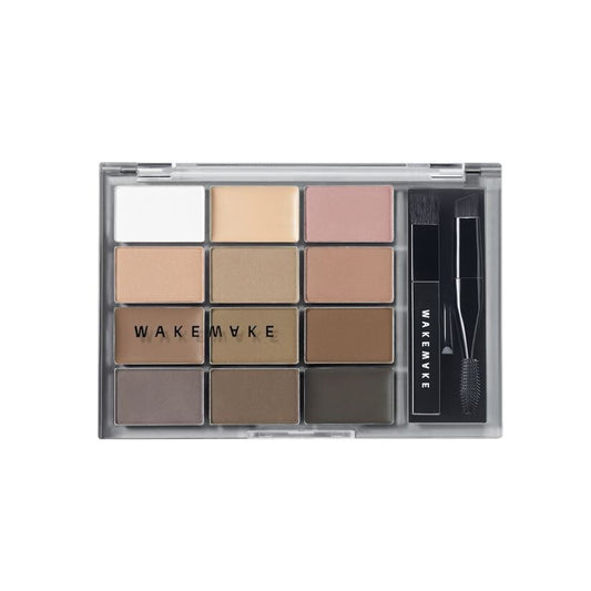 WAKEMAKE Soft Drawing Brow Palette - Skynkorea