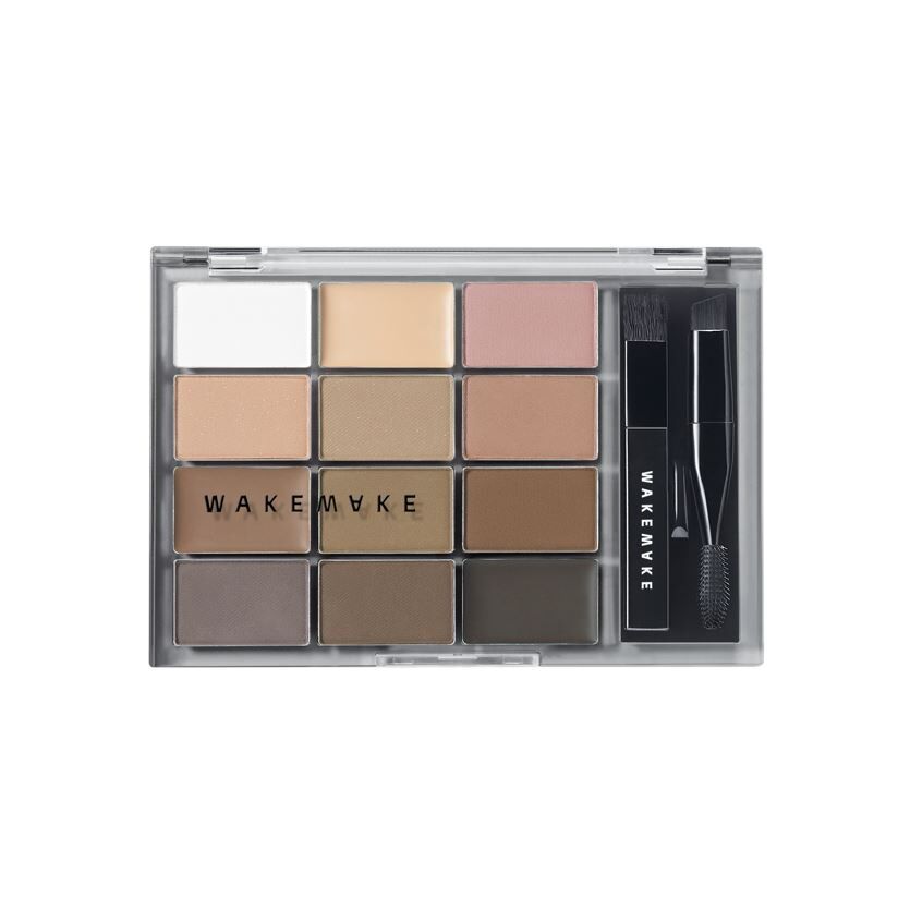 WAKEMAKE Soft Drawing Brow Palette - Skynkorea
