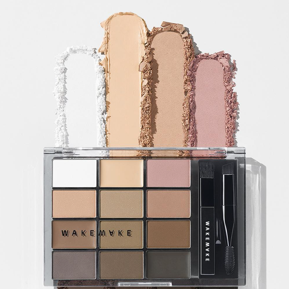 WAKEMAKE Soft Drawing Brow Palette - Skynkorea