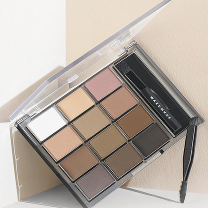 WAKEMAKE Soft Drawing Brow Palette - Skynkorea