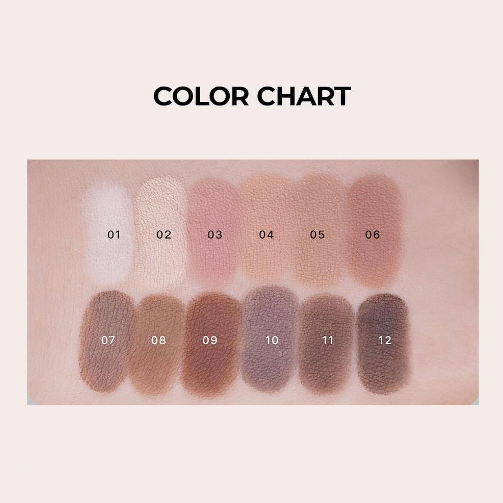 WAKEMAKE Soft Drawing Brow Palette - Skynkorea