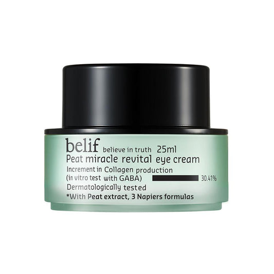belif Peat Miracle Revital Eye Cream 25mL - Skynkorea