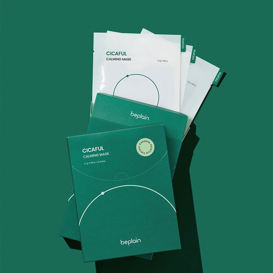 beplain Cicaful Calming Mask 10P - Skynkorea