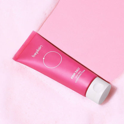 beplain Pink Salt AHA BHA Cleansing Foam 120ml - Skynkorea