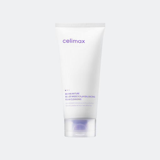 celimax Derma Nature Relief Madecica pH Balancing Foam Cleansing 150ml - Skynkorea