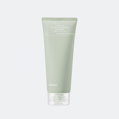 celimax JI WOO GAE Cica BHA Acne Foam Cleansing 150ml - Skynkorea