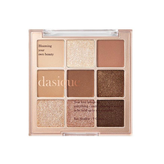 dasique Shadow Palette 9 Colors 7g #01 Sugar Brownie - Skynkorea