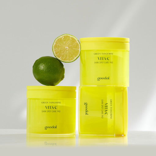 goodal Green Tangerine Vita-C Dark Spot Care Pad 70P - Skynkorea