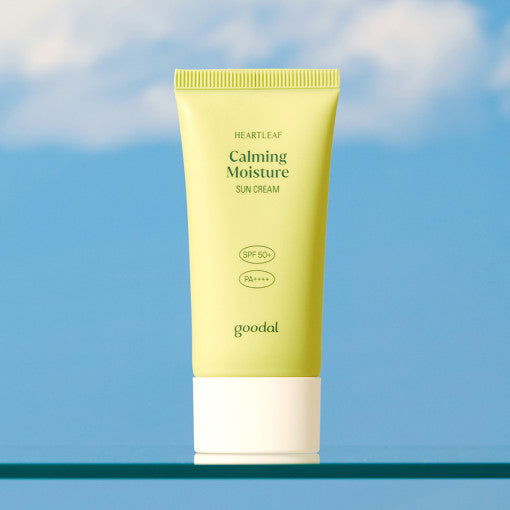 goodal Heartleaf Calming Moisture Sun Cream 50ml [SPF 50+ PA++++] - Skynkorea