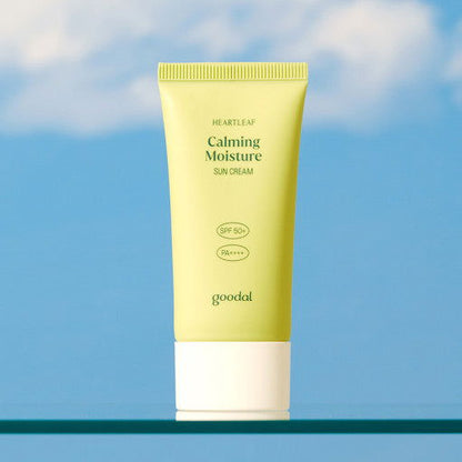 goodal Heartleaf Calming Moisture Sun Cream 50ml [SPF 50+ PA++++] - Skynkorea
