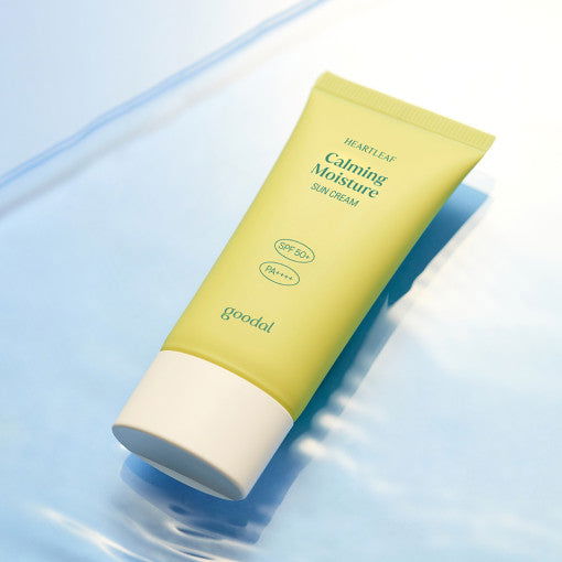 goodal Heartleaf Calming Moisture Sun Cream 50ml [SPF 50+ PA++++] - Skynkorea
