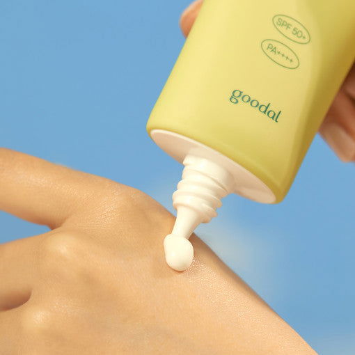 goodal Heartleaf Calming Moisture Sun Cream 50ml [SPF 50+ PA++++] - Skynkorea