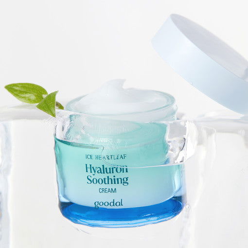 goodal Ice Heartleaf Hyaluron Soothing Cream 75ml - Skynkorea