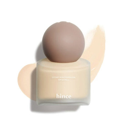 hince Second Skin Foundation 40ml (5 colors) - Skynkorea