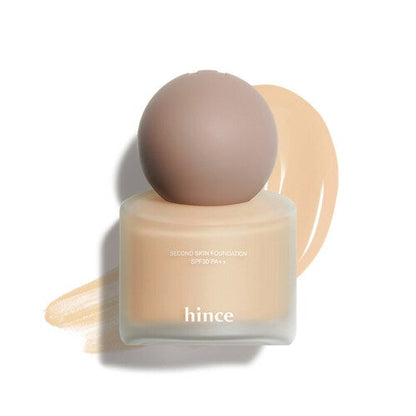 hince Second Skin Foundation 40ml (5 colors) - Skynkorea