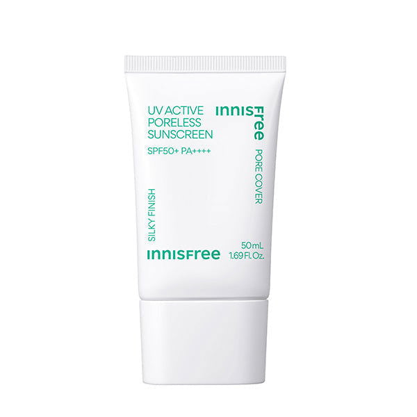 innisfree UV Active Poreless Sunscreen 50ml SPF50+ PA++++ - Skynkorea