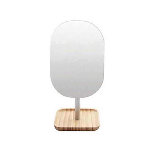 [miro line] Wood Tray Stand Mirror ST-311 - Skynkorea