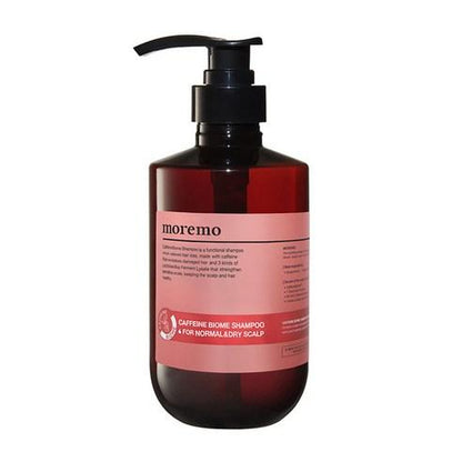 moremo CAFFEINE BIOME SHAMPOO FOR NORMAL & DRY SCALP 500ml - Skynkorea
