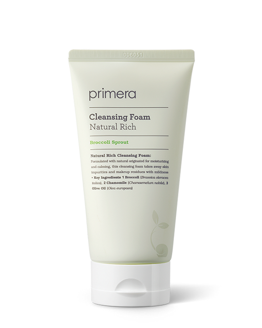 primera Natural Rich Cleansing Foam 150ml - Skynkorea