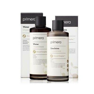 primera Organience Water Toner 180ml + Emulsion 150ml - Skynkorea