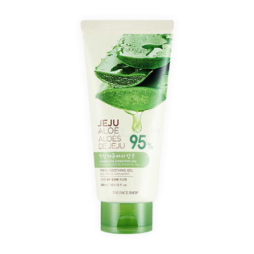 THE FACE SHOP Jeju Aloe Fresh Soothing Gel 300ml - Skynkorea
