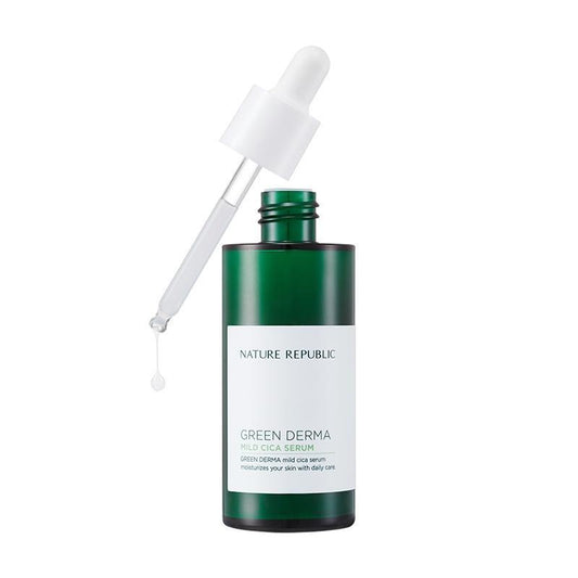 [NATURE REPUBLIC] Green Derma Mild Cica Serum 50ml - Skynkorea