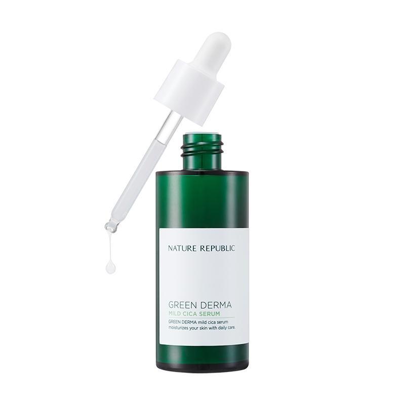 [NATURE REPUBLIC] Green Derma Mild Cica Serum 50ml - Skynkorea