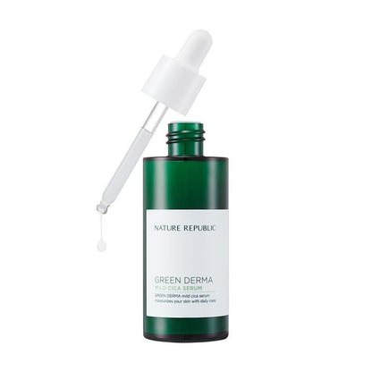 [NATURE REPUBLIC] Green Derma Mild Cica Serum 50ml - Skynkorea