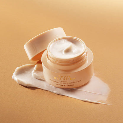 NATURE REPUBLIC Snail Solution Cream 52ml - Skynkorea