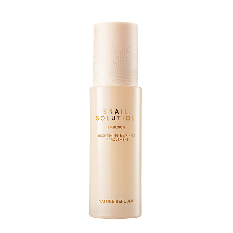 NATURE REPUBLIC Snail Solution Emulsion 120ml - Skynkorea