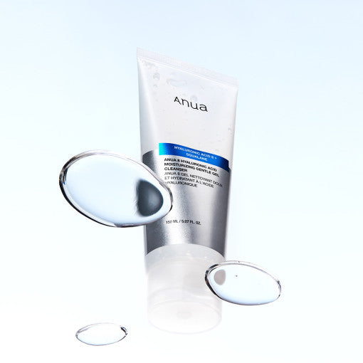 Anua 8 Hyaluronic Acid Moisturizing Gentle Gel Cleanser 150ml - Skynkorea
