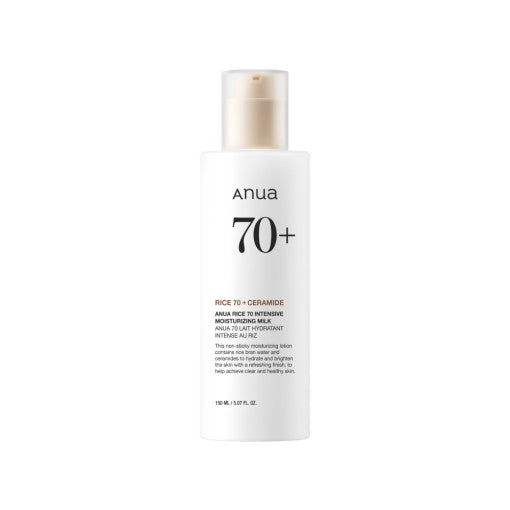Anua Rice 70 Intense Moisturizing Milk 150ml - Skynkorea