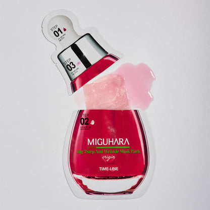 MIGUHARA Big 3 Step Anti-Wrinkle Mask Pack Origin 1.7ml + 25ml + 2ml - Skynkorea