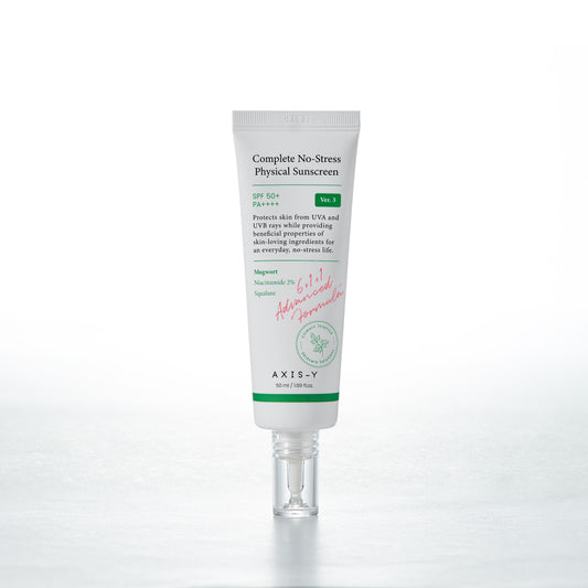 AXIS-Y Complete No-Stress Physical Sunscreen V.3 50ml - Skynkorea